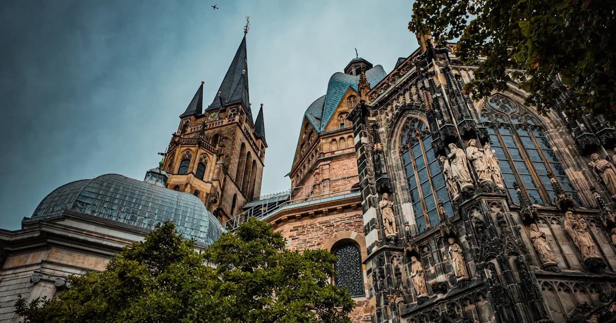 Aachen. Aachener Dom, historisches Weltkulturerbe
