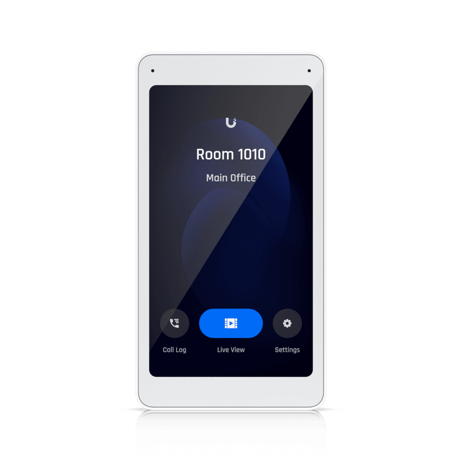 UniFi Access Intercom Viewer, Innenstation, von Stahlbergen installiert